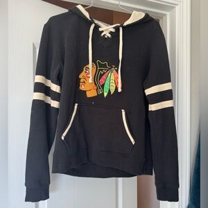 Old time sports Chicago Blackhawk’s women’s hoodie medium
